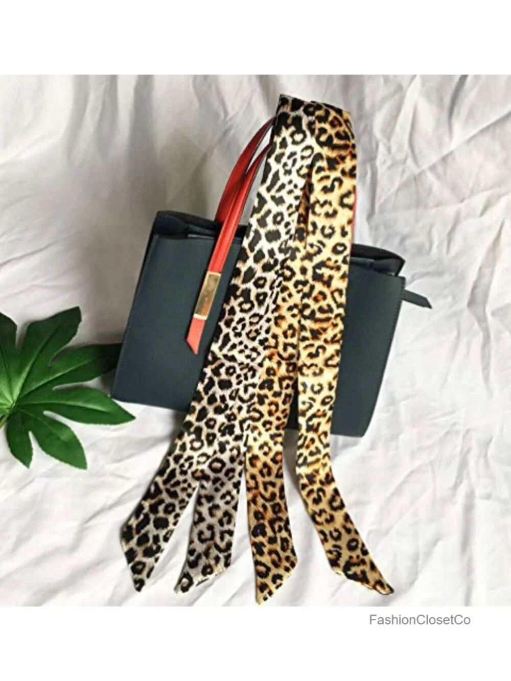 Imitation Silk Scarf for Handbag Decoration Neck Hair Wrap 100cm
